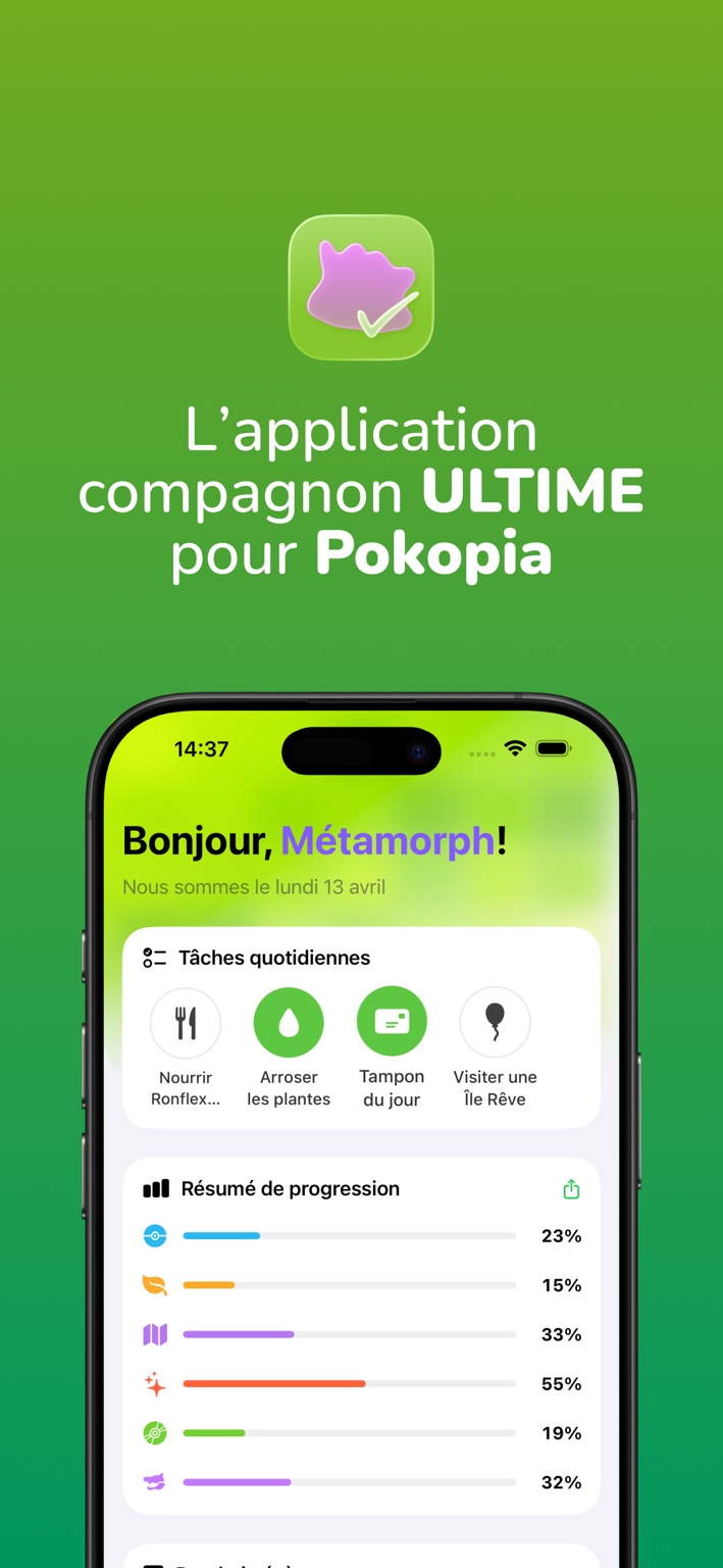 PokoCheck — écran 1